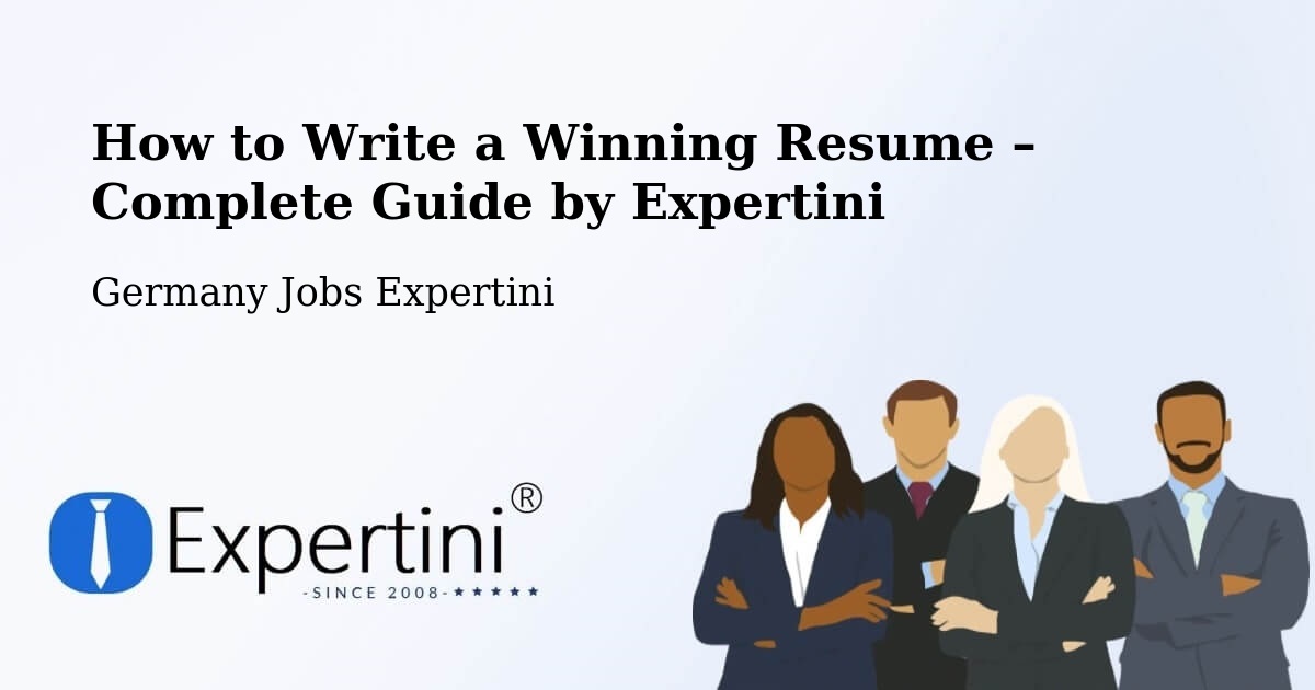 Resume Writing Guide for Job Seekers – Mainaschaff - Mainaschaff, Germany Jobs Expertini